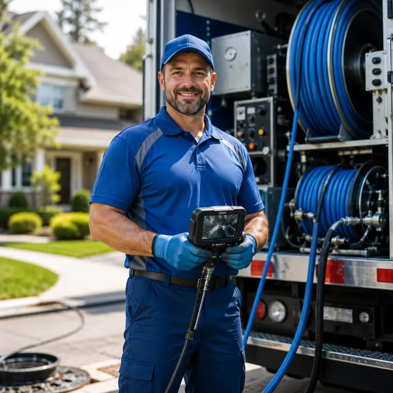 Local outdoor drain cleaning specialists in West Point, NE